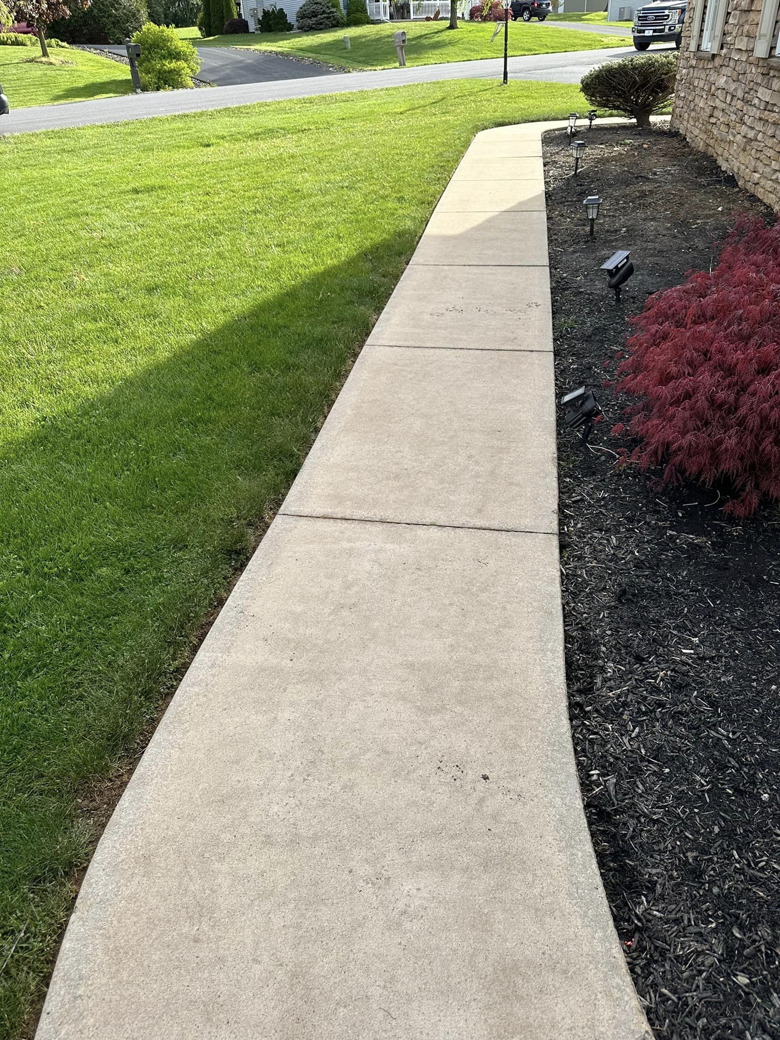 Expert concrete power washing Danville PA by NextGen Power Wash LLC. Perfect for sidewalk and driveway cleaning 