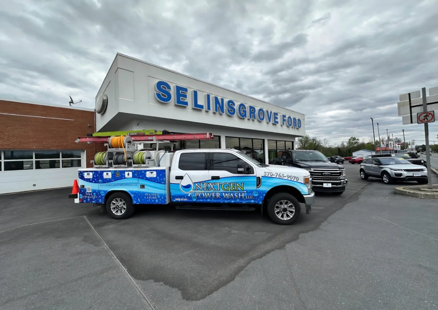 Commercial Exterior Cleaning project by NextGen Power Wash