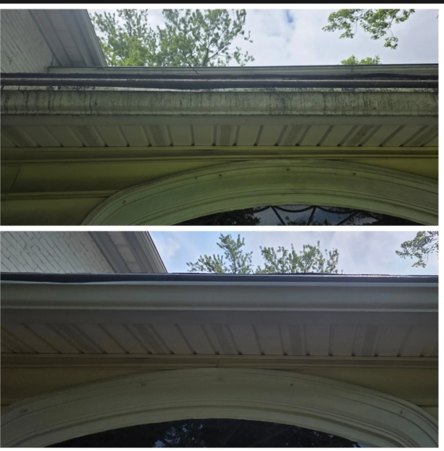 Gutter Cleaning & Brightening project by NextGen Power Wash