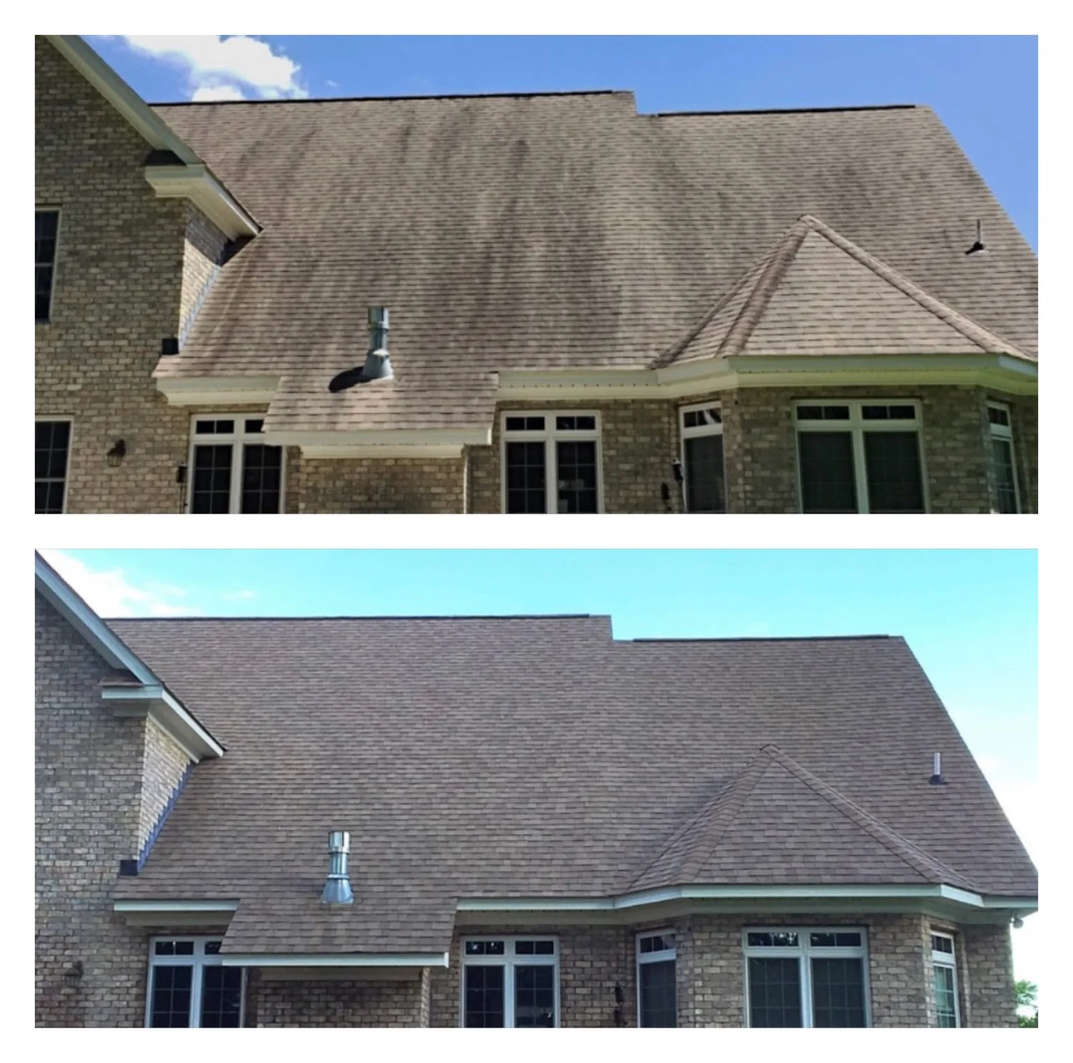 Roof Cleaning project by NextGen Power Wash